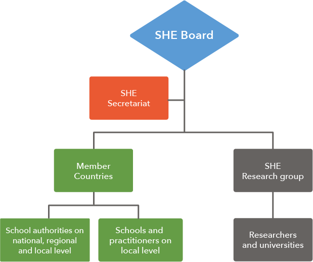 SHE organisational structure